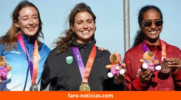 Evelyn Gontier conquista la medalla de plata en surf en los Juegos Suramericanos 2024