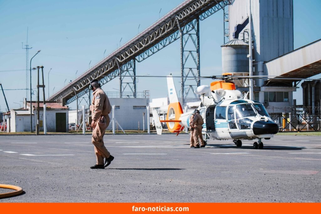 Simulacro de rescate y salvamento marítimo en Puerto Quequén – 26 de septiembre