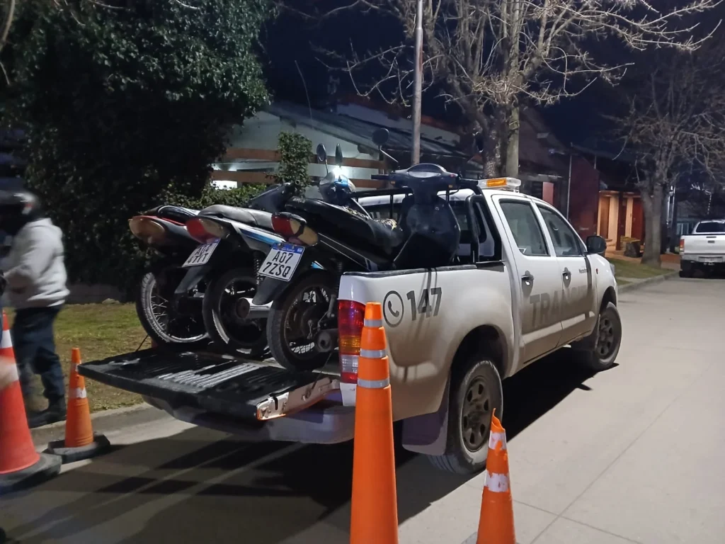 Secuestran cinco motocicletas en controles de seguridad vial en Necochea y Quequén
