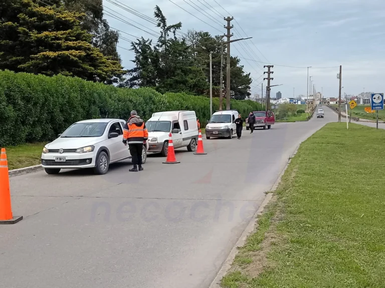 Operativo de Tránsito en Quequén: se confiscaron motos y un auto por falta de documentación