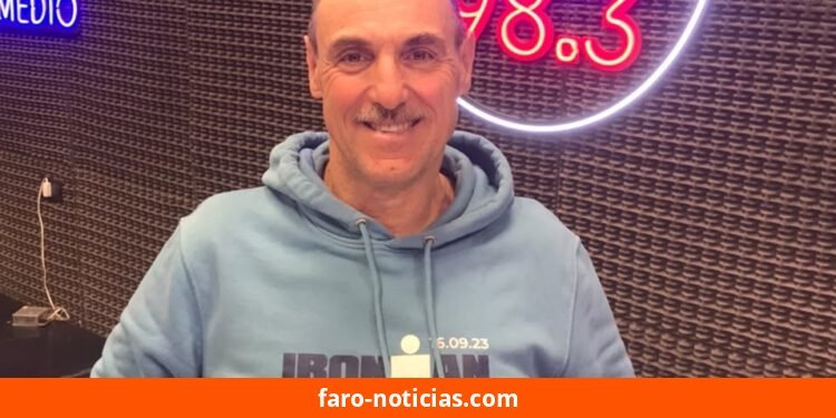 Nito Escobar, primer triatleta necochense en el Mundial de Ironman en Hawái