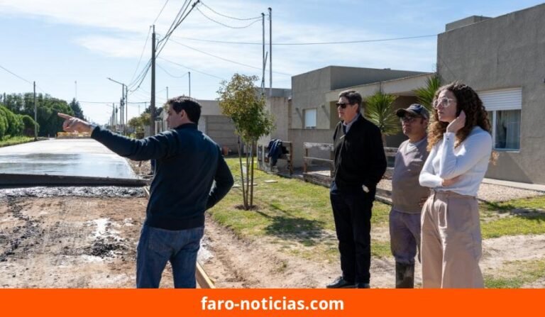 San Cayetano inicia obra de pavimentación de 620 metros en cuatro cuadras de la zona central