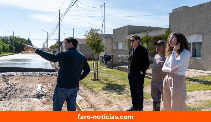 San Cayetano inicia obra de pavimentación de 620 metros en cuatro cuadras de la zona central
