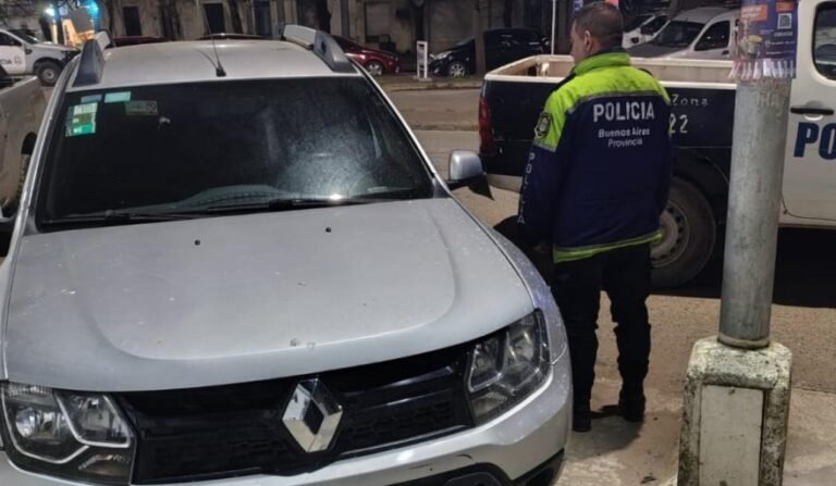 Operativo policial recupera Renault Oroch robada en Necochea