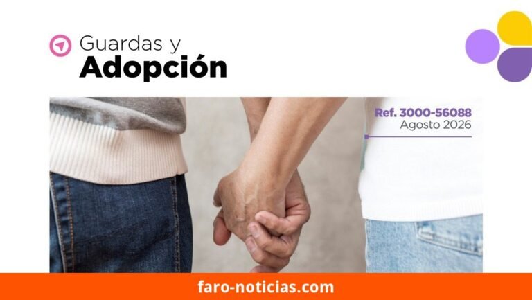 Convocatoria para Referentes Afectivos de Adolescente de 17 años en Necochea