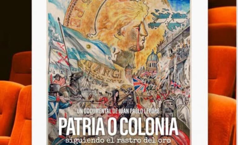 Proyección del documental “Patria o colonia – Siguiendo el rastro del oro” en SMATA este viernes 4 de septiembre