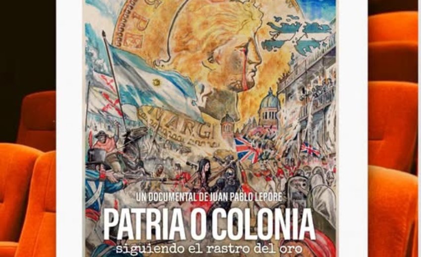 Proyección del documental “Patria o colonia – Siguiendo el rastro del oro” en SMATA este viernes 4 de septiembre