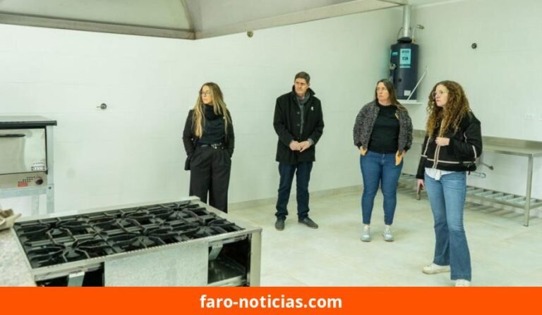 San Cayetano: la nueva cocina del Hogar de Ancianos “Marta Urrutia” está próxima a funcionar