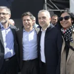 Andrea Cáceres acompaña a Kicillof y Larroque en la apertura de los Juegos Bonaerenses 2026