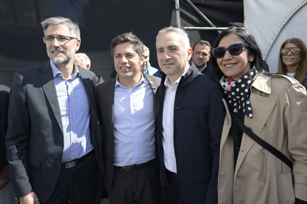 Andrea Cáceres acompaña a Kicillof y Larroque en la apertura de los Juegos Bonaerenses 2026