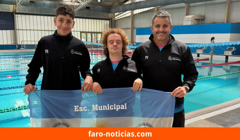 Necochenses brillan en el Open Internacional de Natación Paralímpica COPAR 2026