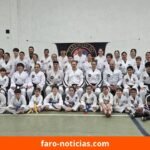 Juan Manuel del Valle lideró una master class de Taekwon-Do en Balcarce