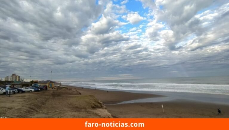 Pronóstico del tiempo para Necochea y Quequén este lunes 12 de octubre