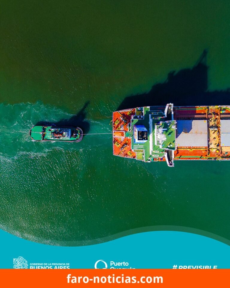 Exportaciones de maíz y granos desde el puerto de Quequén impulsan la economía local