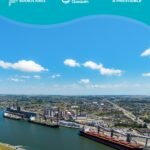 Exportaciones portuarias de Quequén en octubre: 17.000 t de soja y trece buques rumbo a Asia y América Latina