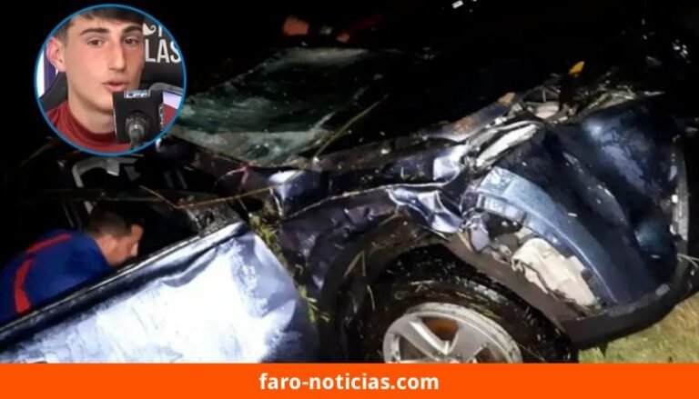 Benjamín Sagüés Barreiro: del accidente en la ruta a la figura goleadora de Estudiantes de La Plata