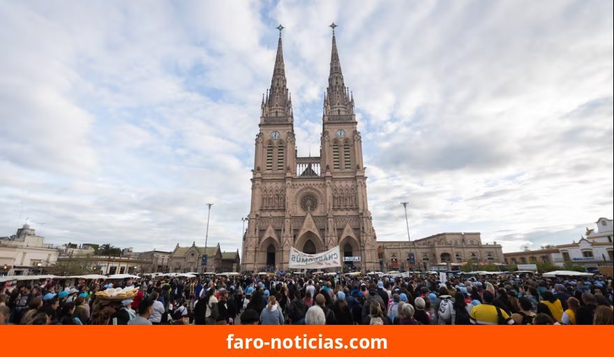 Más de dos millones de fieles recorren Liniers a Luján en la 52ª Peregrinación Juvenil