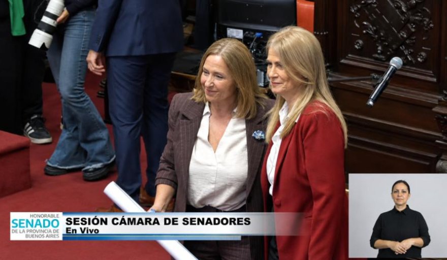 María Luján Fiego juró como senadora bonaerense reemplazando a Guillermo Montenegro; Mariano Valiante queda sin asiento en el Senado