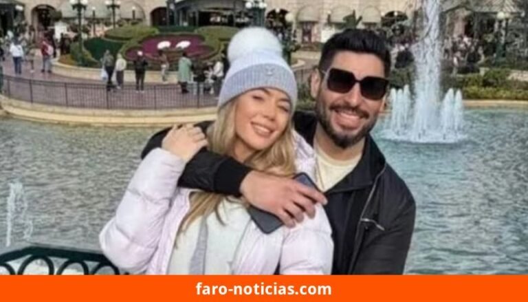 Facundo Moyano envió foto con Candela Arizaga a Moria Casán desde España