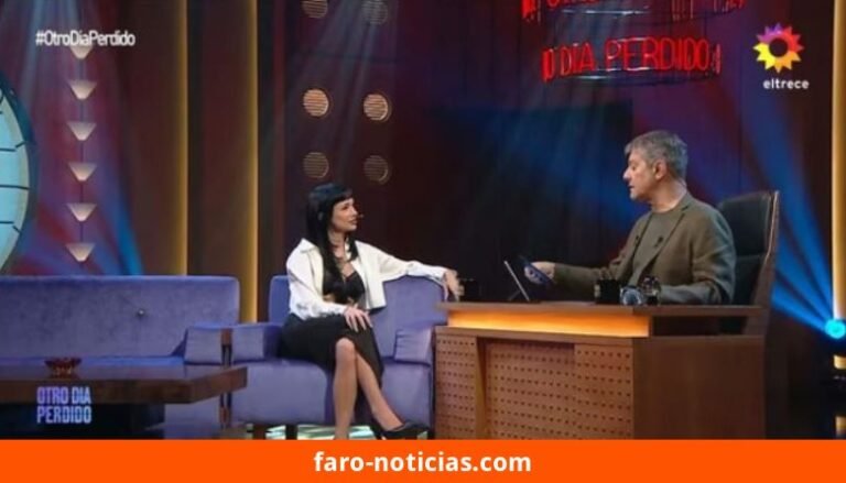 La Joaqui y la inesperada referencia a Luck Ra en el programa de Mario Pergolini