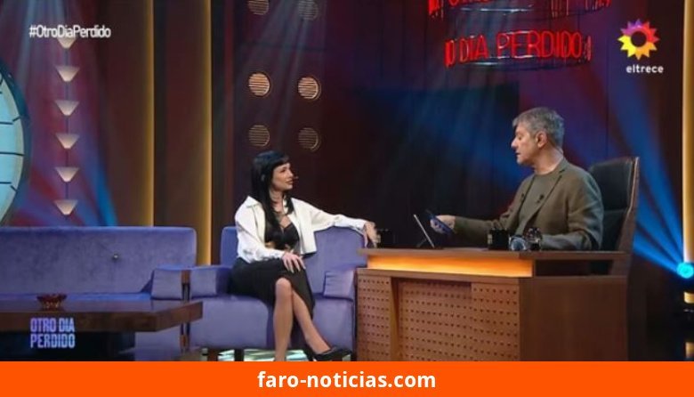 La Joaqui y la inesperada referencia a Luck Ra en el programa de Mario Pergolini