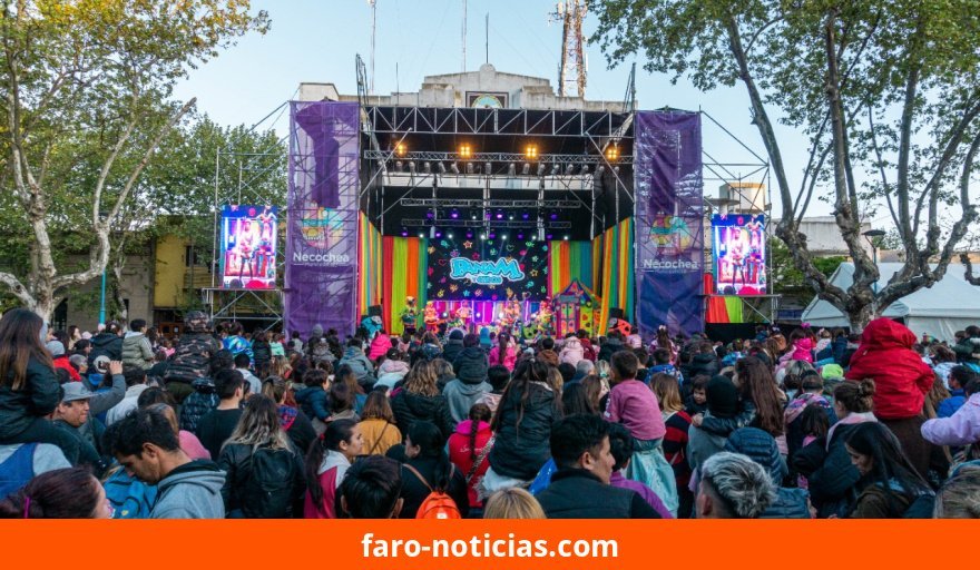 Necochea reprograma los festejos por sus 145 años para el 21, 22 y 23 de noviembre en Plaza Dardo Rocha