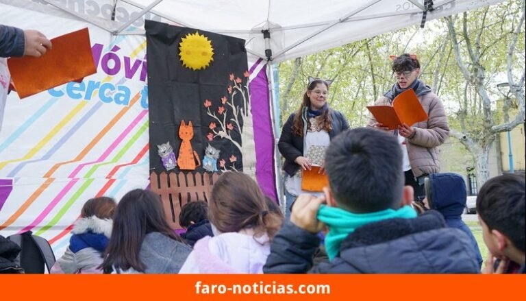 Lecturas que nos encuentran cerró su edición 2026 en la Plaza Dardo Rocha con cientos de niños