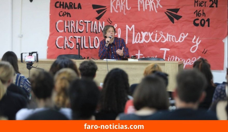 Christian Castillo presenta en Necochea su libro ‘Leer a Marx’ con entrada libre y gratuita