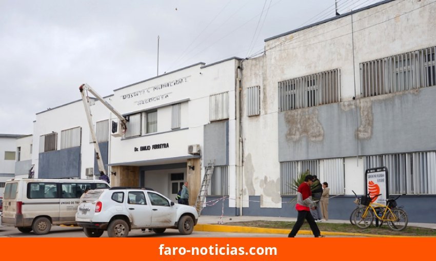 Avanzan las obras de mejora y mantenimiento en el Hospital Municipal Dr. Emilio Ferreyra