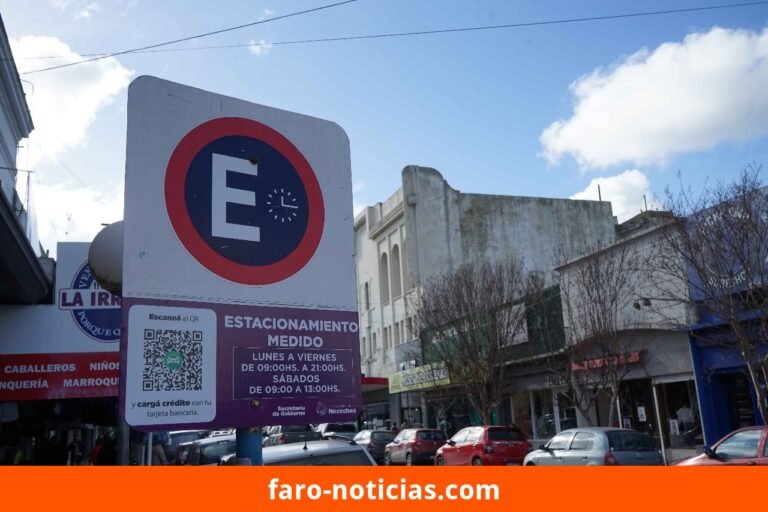 Suspensión del Estacionamiento Medido en Necochea este lunes 12 de octubre por el 145° aniversario