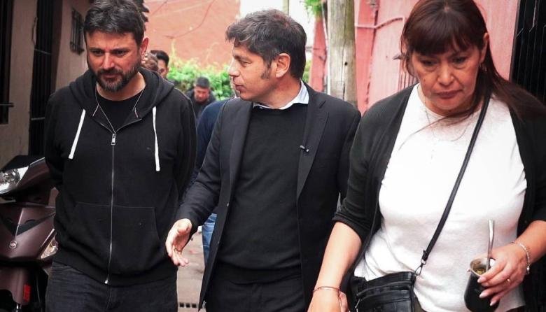 Kicillof y Grabois: una recorrida por La Cava que alimenta el diálogo peronista rumbo a 2027