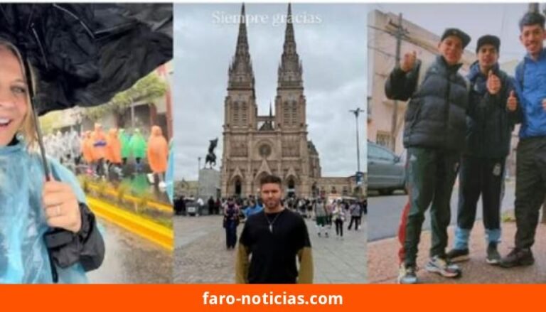 Celebridades necocheenses y del país comparten su fe en la Peregrinación a Luján 2024