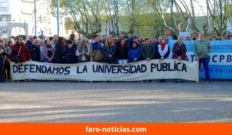 Necochea se movilizó en la quinta Marcha Federal Universitaria en defensa de la educación pública