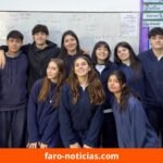 Alumnos de Lobería obtienen mención especial en concurso nacional de cristalografía