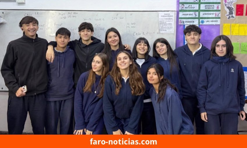 Alumnos de Lobería obtienen mención especial en concurso nacional de cristalografía