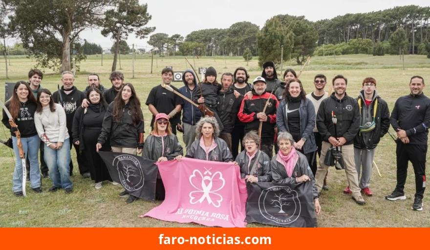 Octubre Rosa en Necochea: caminata y arquería para concientizar sobre el cáncer de mama