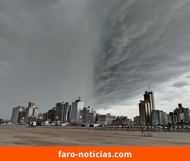 Alerta amarilla por tormentas fuertes para la tarde del miércoles 28 de octubre en Necochea y Quequén
