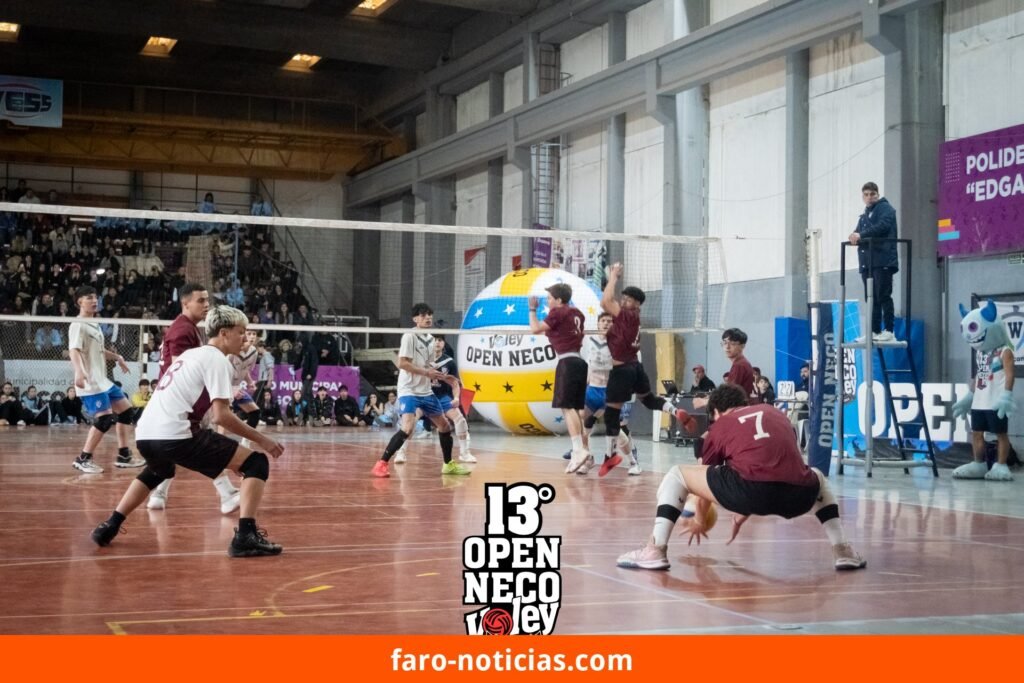 Éxito rotundo del 13° Open Neco de vóleibol con participación internacional