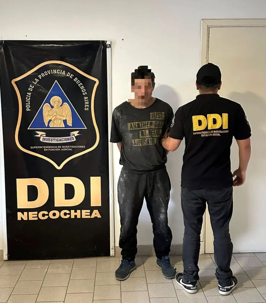 Allanamiento en calle 88: aprehensión de sospechoso tras intento de fuga