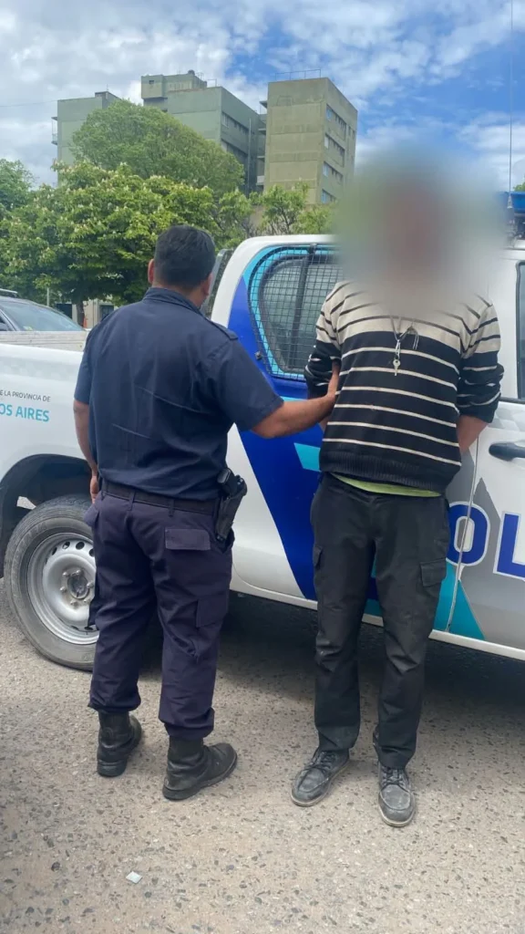 Detenido en Necochea: tenía pedido de captura y amenazó a una mujer en avenida 59