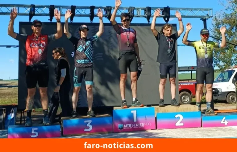 Necochenses brillaron en el MTB Series MDQ con triunfos y podios en una jornada exigente