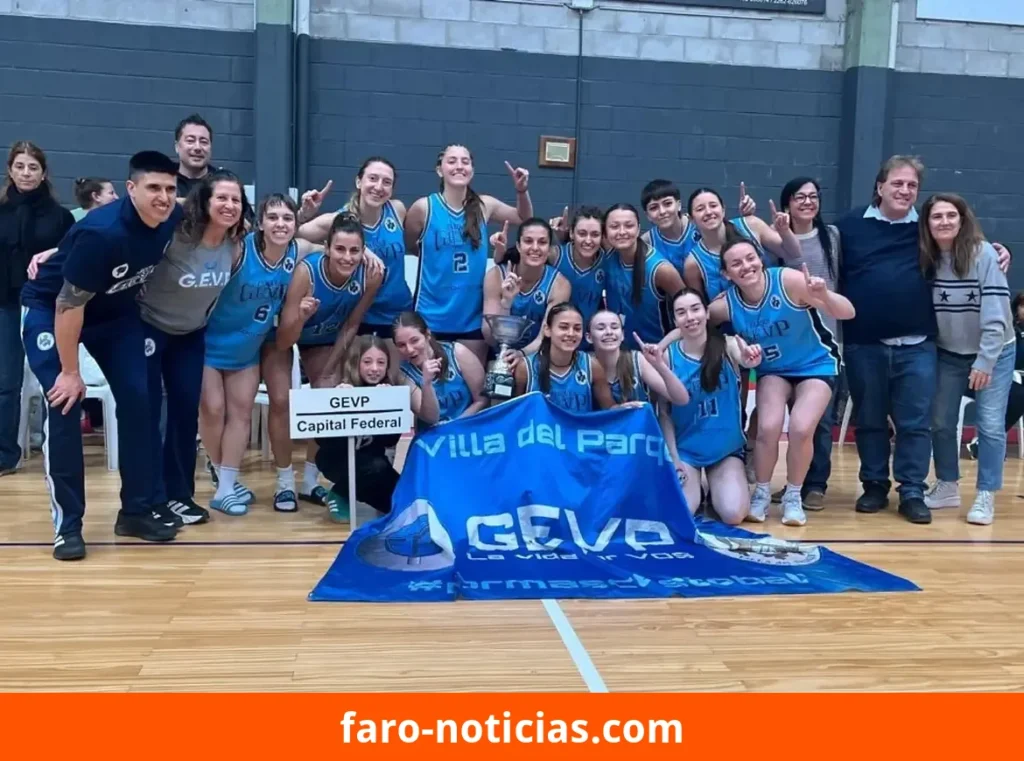 Gimnasia y Esgrima de Villa del Parque se corona bicampeón de la Liga Nacional Femenina de Cestobol en Necochea