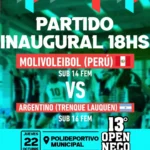 Open Neco 2024: Necochea se consolida como epicentro del vóley formativo nacional