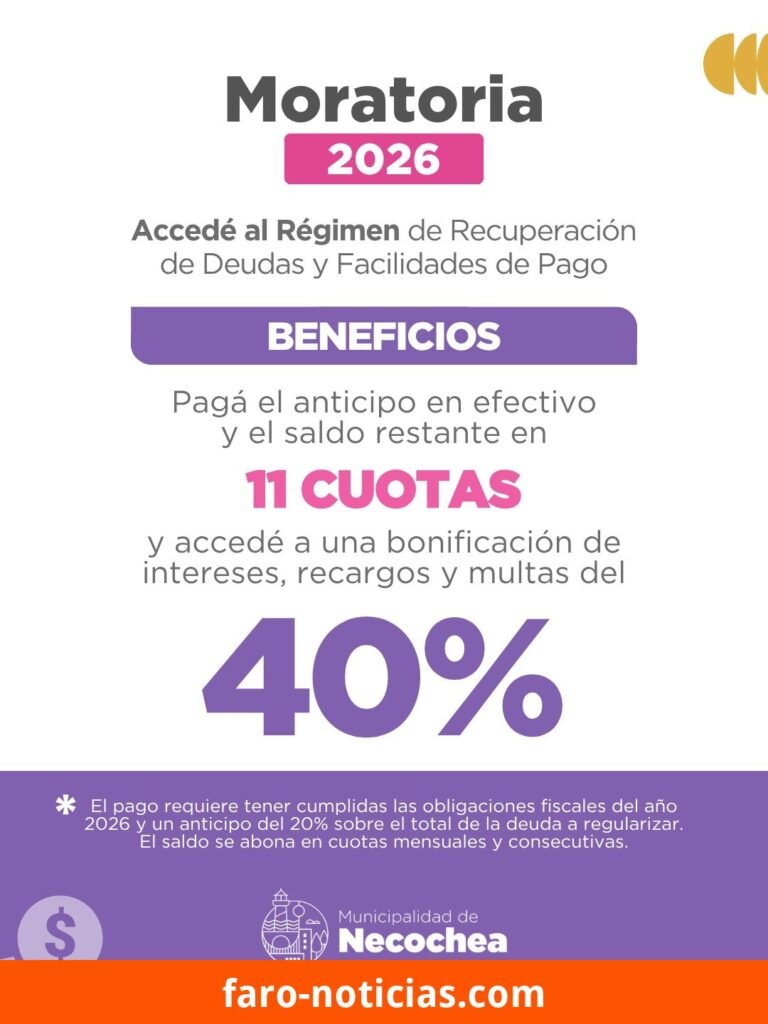 Se prorroga el Régimen de Recuperación de Deudas hasta el 18 de diciembre de 2026 y se mantiene la bonificación del 30% en la cuota 10