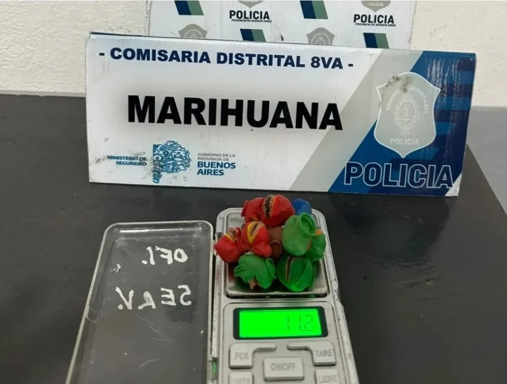 Interceptan 11,2 gramos de cannabis en la Unidad Penal N.º 15 de Batán durante control rutinario