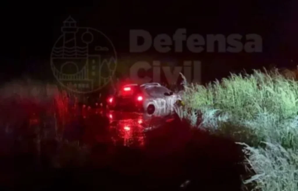 Derrame de cereal causa derrape en Ruta 228: conductor ileso y operativo de limpieza