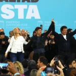 Kicillof y Espinoza encabezaron un acto multitudinario por el Día de la Lealtad Peronista en La Matanza