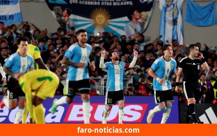 Lionel Messi disputa su último partido con la Selección Argentina en el Monumental