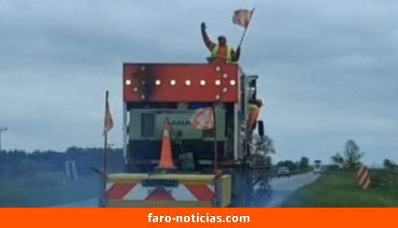 Vialidad de la Provincia reactivó los trabajos de señalamiento y mantenimiento en las rutas 55, 88 y 227
