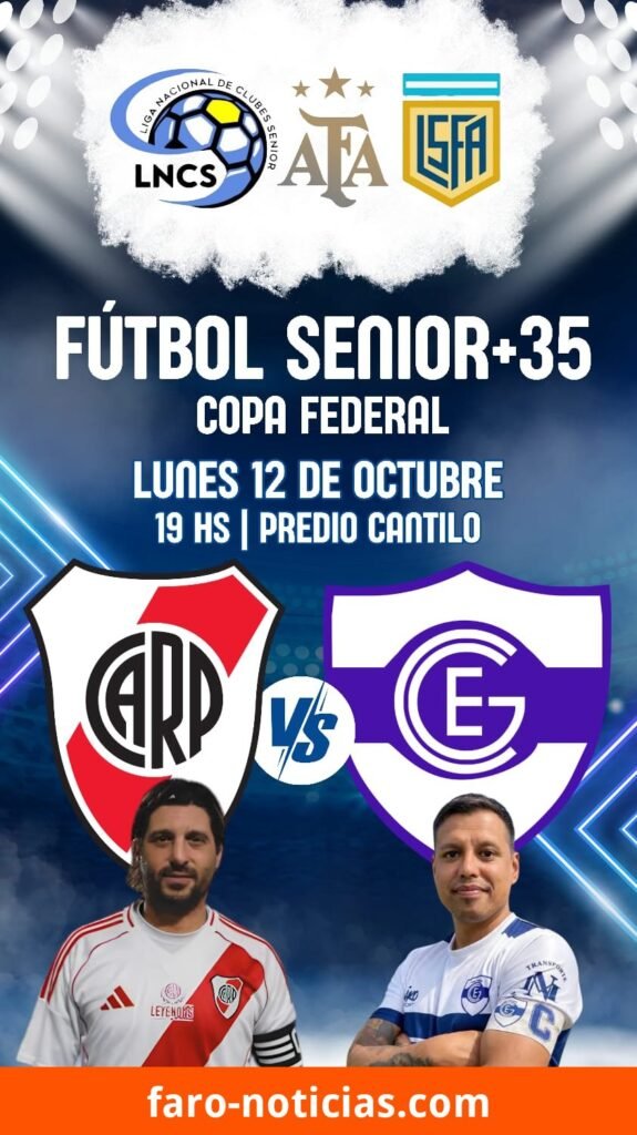 Gimnasia y Villa Díaz Vélez jugarán un partido histórico ante River y Tigre por la Copa Federal Senior